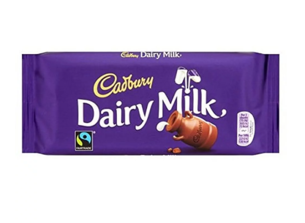 cadbury dairy millk chocolate 110 gm