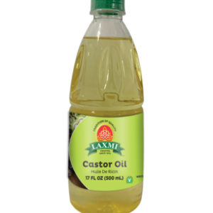 laxmi castor oil 17 oz (500 ml)