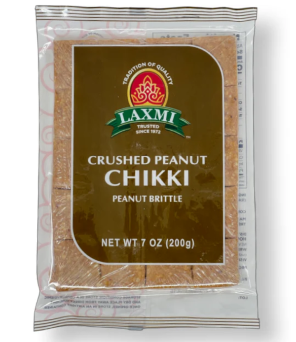 laxmi crushed peanut chikki 7 oz (200g)