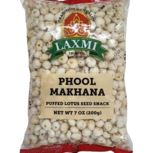 laxmi phool makhana (lotus/fox nuts 200 gm)