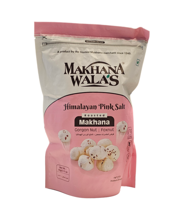 makhana wala’s roasted makhana himalayan pink salt 60g