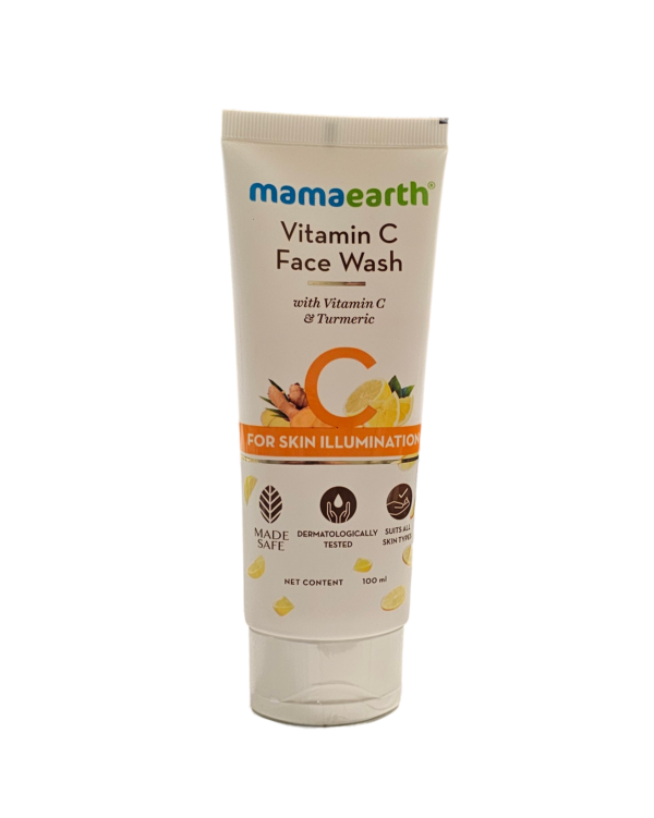 mamaearth vitamin c face wash 100 ml