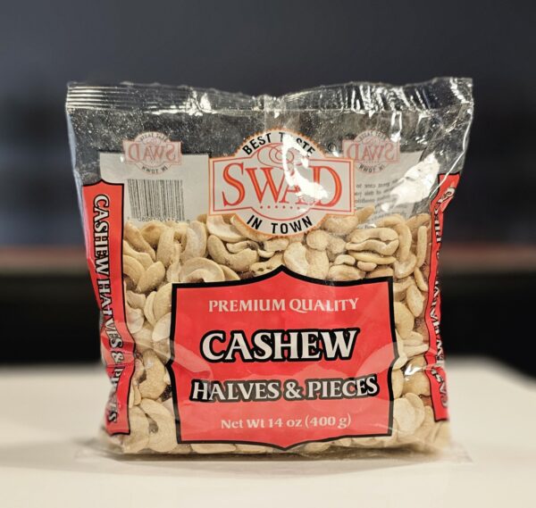 swads cashew halves & pieces 400g