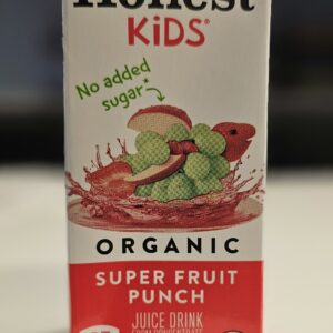 honest kids organic super fruit punch juice drink