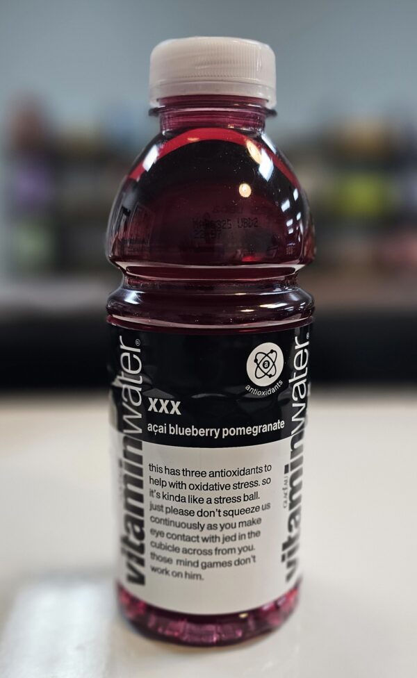 vitamin water xxx acai blueberry pomegranate