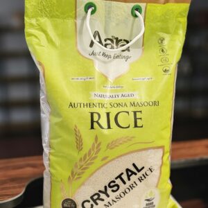 aara crystal sona masoori rice 20lb