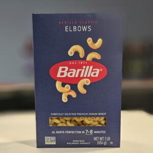 barilla classic elbows pasta