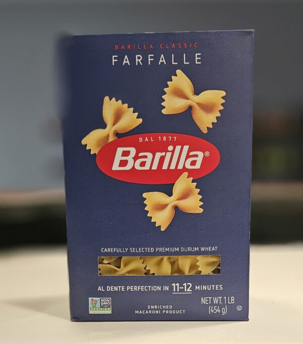 barilla classic farfalle (1lb)