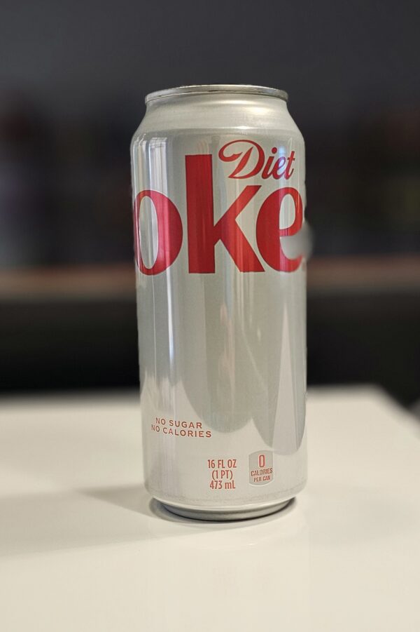 diet coke   no sugar, no calories