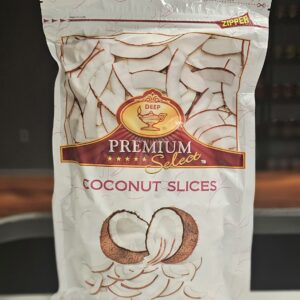 deep coconut slices