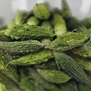 karela (bitter gourd) sold by pound