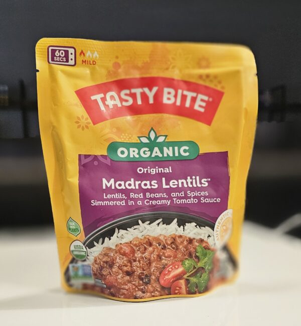 tasty bite organic madras lentils