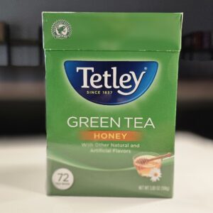 tetley green tea (honey)