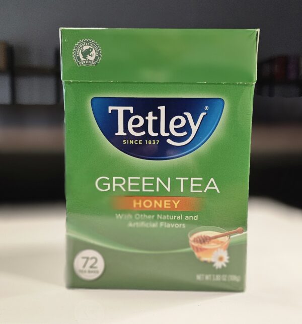 tetley green tea (honey)