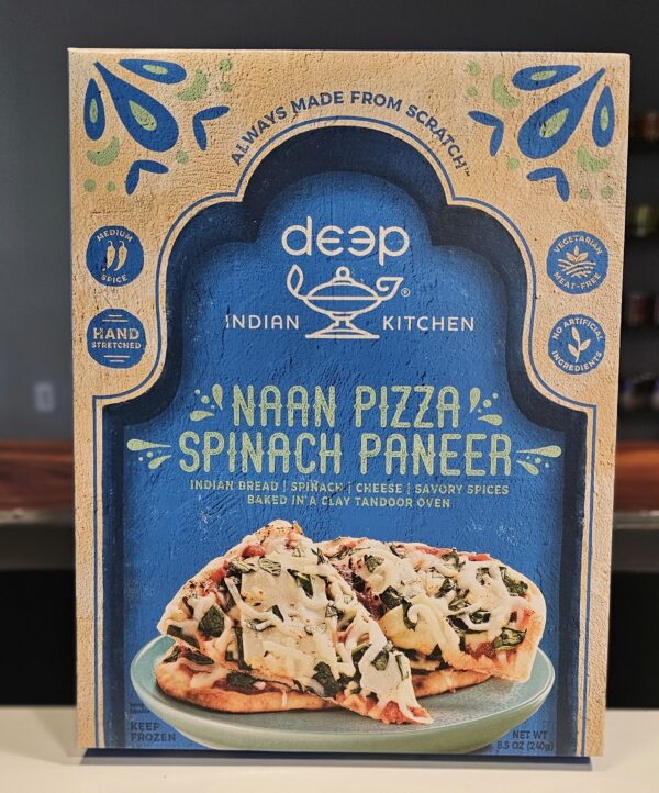 Deep Naan Pizza - Spinach Paneer (240g)