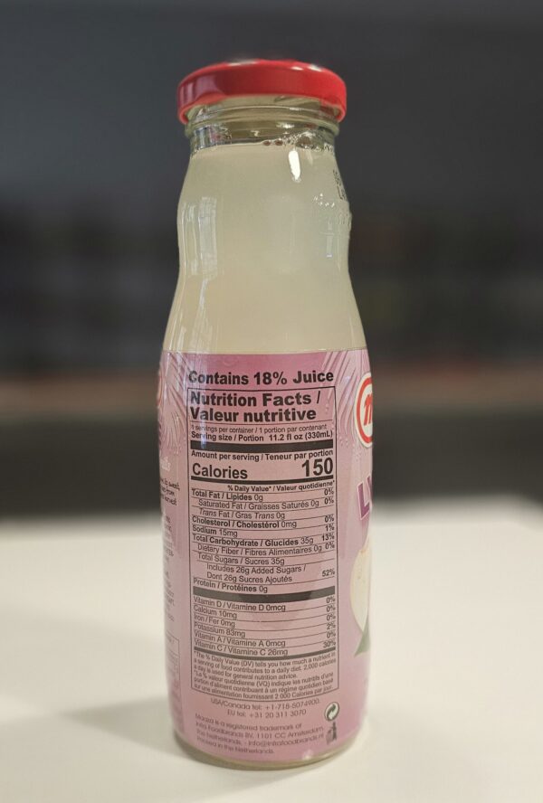 Maaza Lychee Juice Drink - Image 3