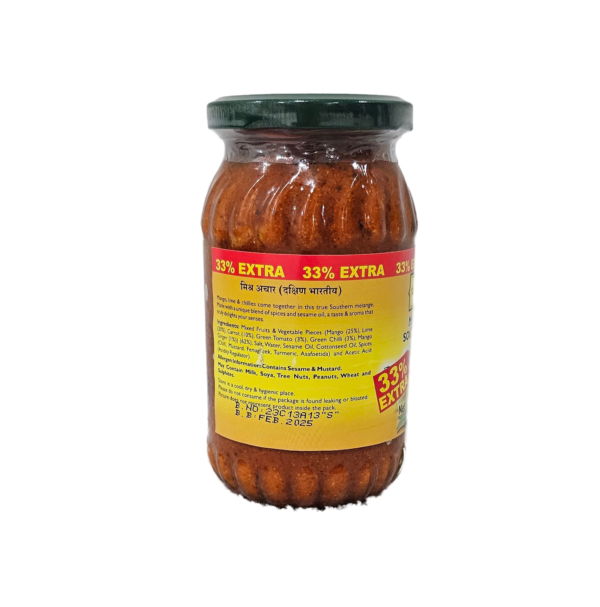 Mothers Recipe Mixed Pickle South Indian Style  400 Gm - Image 4