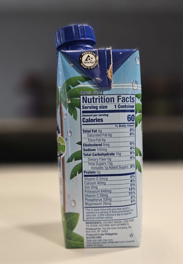 Vita Coco Coconut Water - 330ml - Image 3