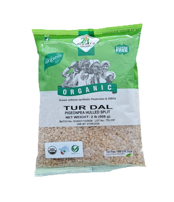 24 Mantra Organic Toor-Tur Dal 2 Lb - Image 5