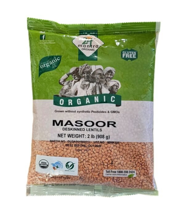 24 Mantra Organic Masoor Whole 2 Lb - Image 7