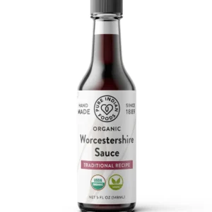 Pure Indian Foods - Worcestershire Sauce, Certified Organic - 5 fl oz