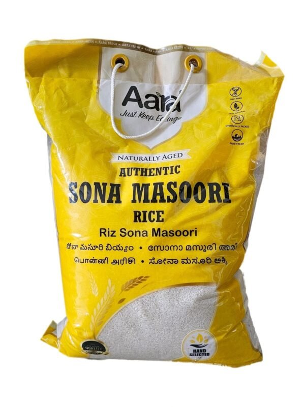 Aara Sona Masoori Rice  20Lb