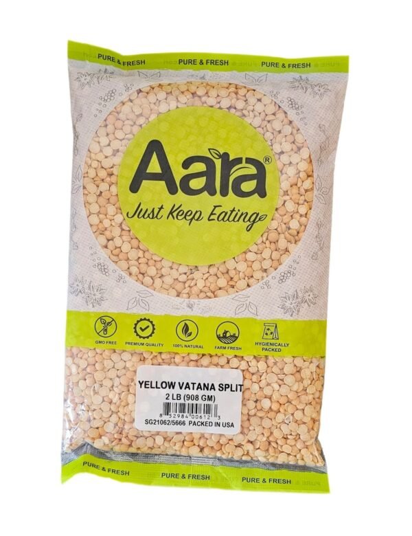 Aara Yellow Vatana Split 2 Lb