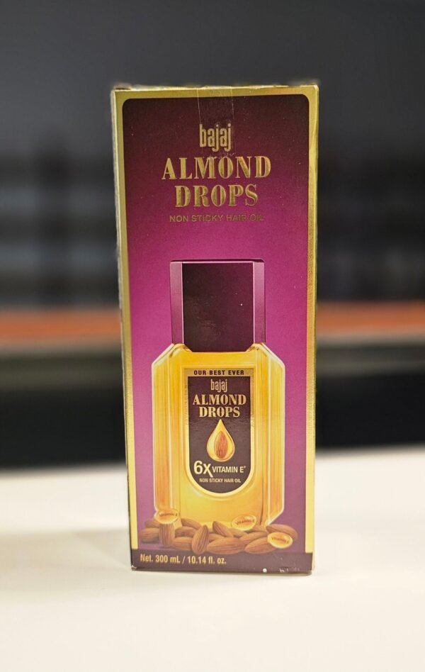 Bajaj Almond Drops Non-Sticky Hair Oil 300 Ml