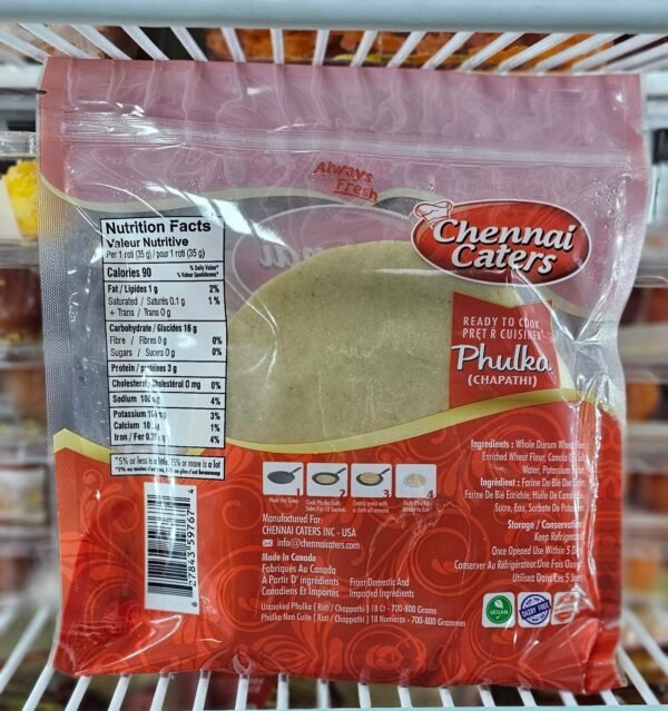 Chennai Caters Uncooked Phulka Roti - Image 3