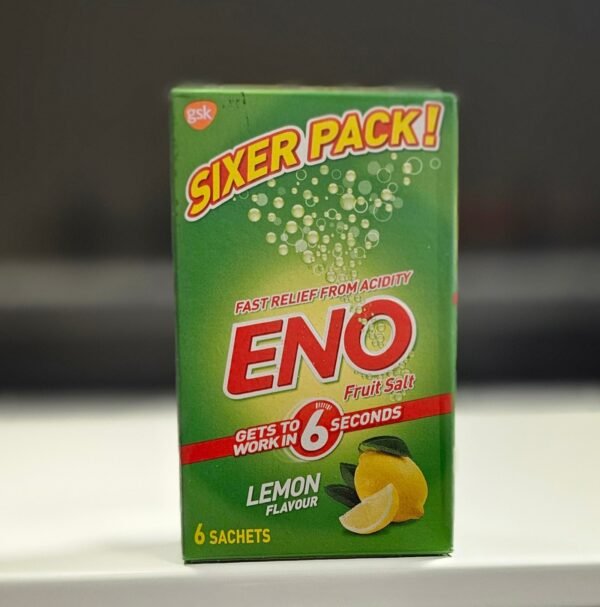 ENO Fruit Salt Lemon Flavour (Sixer Pack)