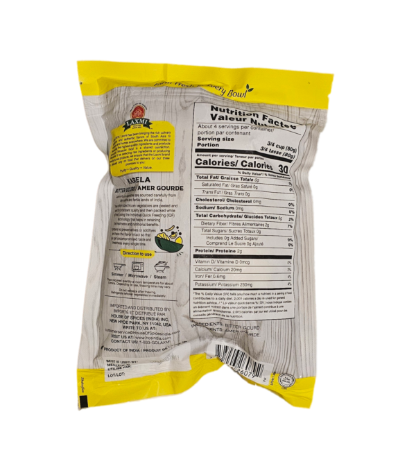 Laxmi Karela (Frozen) 300 Gm - Image 3