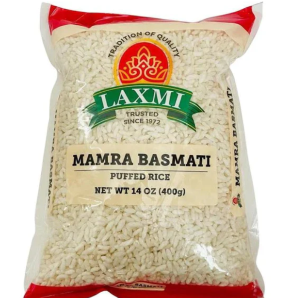 Laxmi Mamra Basmati Puffed Rice - 14 oz (400g)