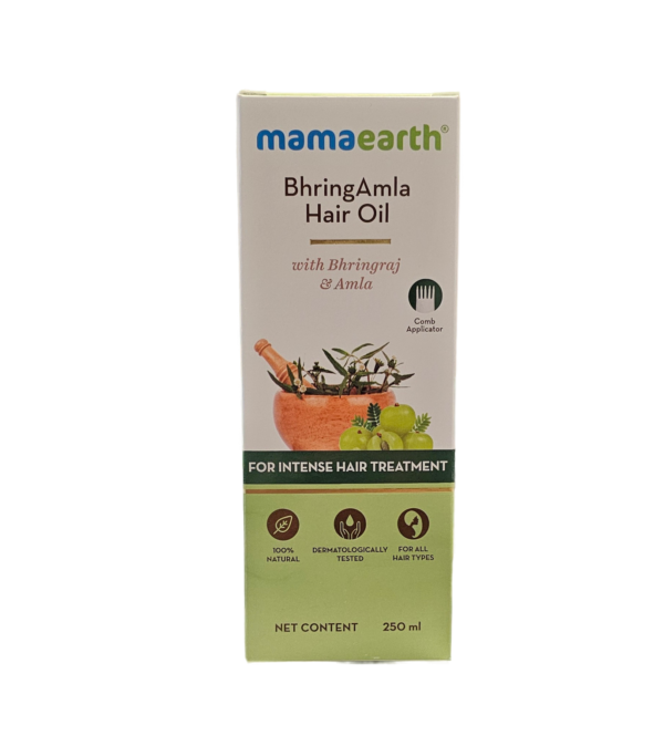 Mamaearth BhringAmla Hair Oil 250 Ml - Image 2