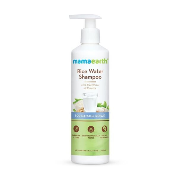 Mamaearth Ricewater Shampoo