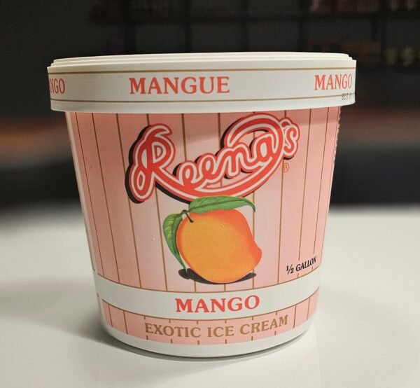 Reena's Mango Exotic Ice Cream (12 Gallon)