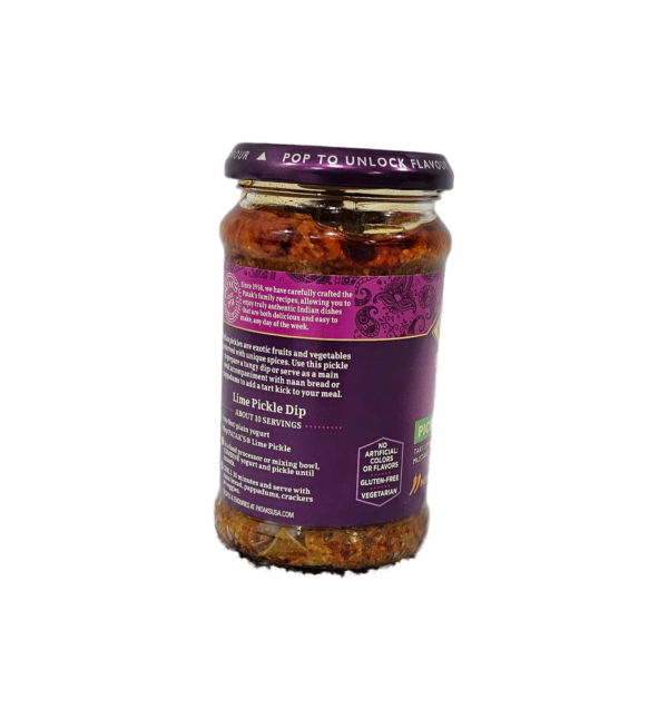 Patak Lime Pickle  Mild  9 Oz - Image 5