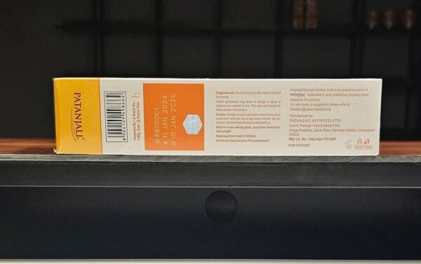 Patanjali Dant Kanti Natural Power Toothpaste - Image 3