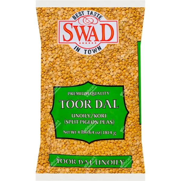 SWAD Toor Dal (Split Pigeon Peas) 4Lb