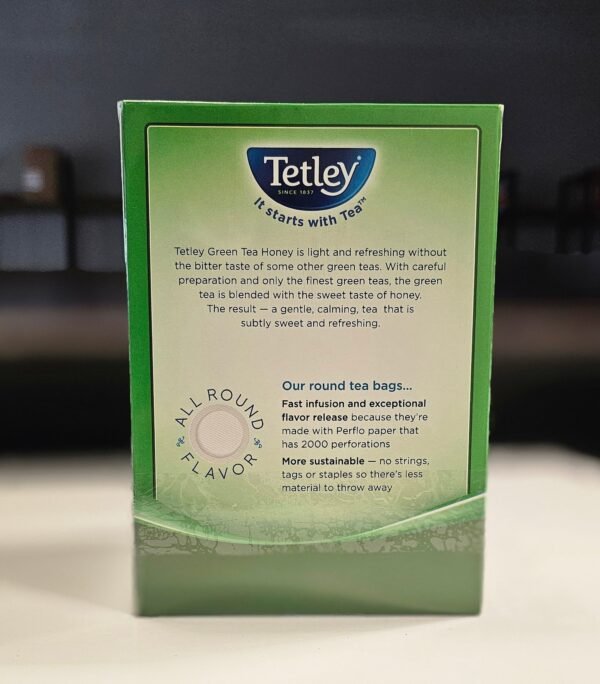 Tetley Green Tea (Honey) - Image 4