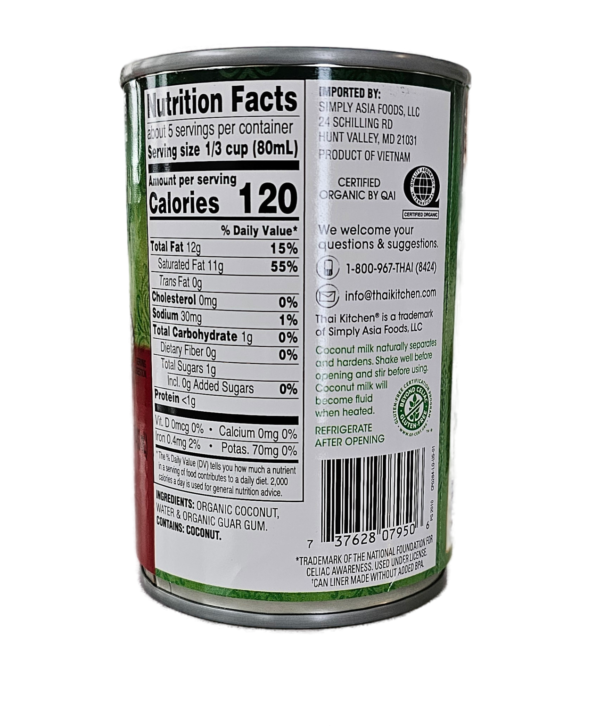 Thai  Organic Coconut milk - Image 3