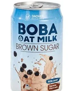 Boba oat milk brown sugar