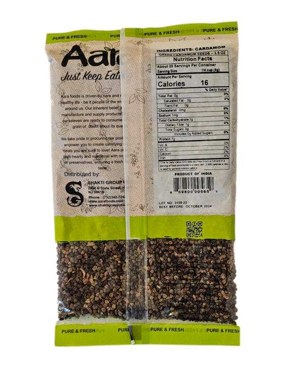 Aara Cardamom  Elaichi Seeds 100 Gm - Image 2