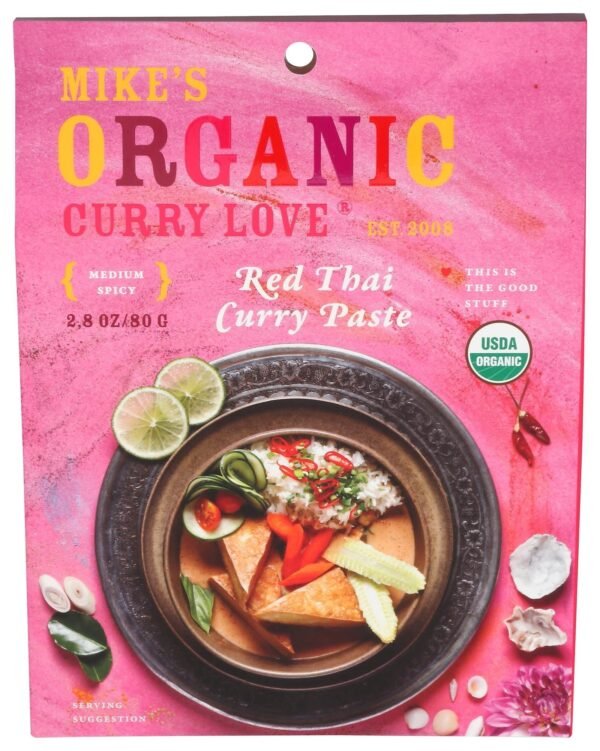 Mike Org Red Thai Curry Paste