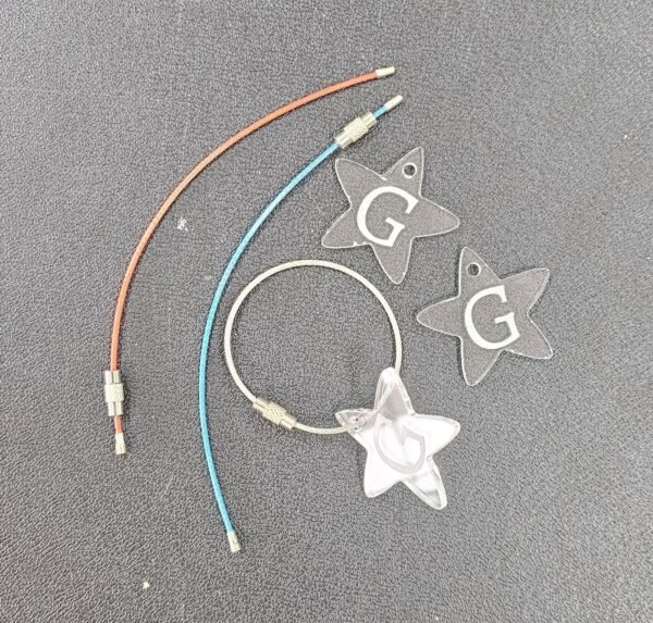 Bag Tags- (Available in Different Color and Letters)