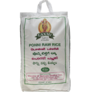LX Ponni Raw Rice 20 Lb