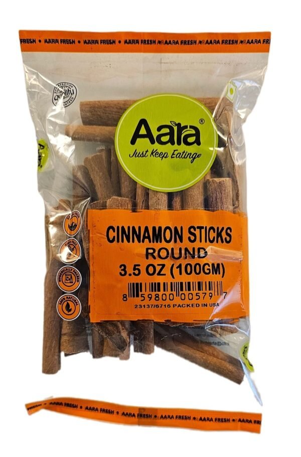 Aara Cinnamon Stick  Round 100 Gm