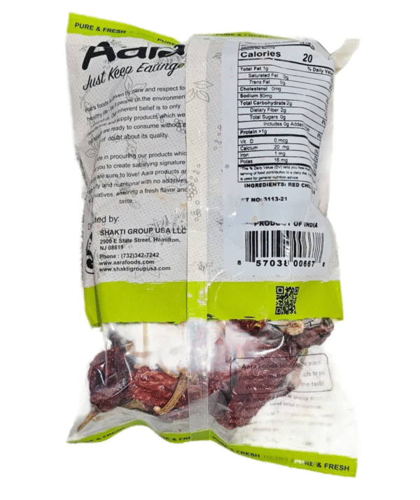 Aara Chilli Whole Kashmiri 100 Gm - Image 3