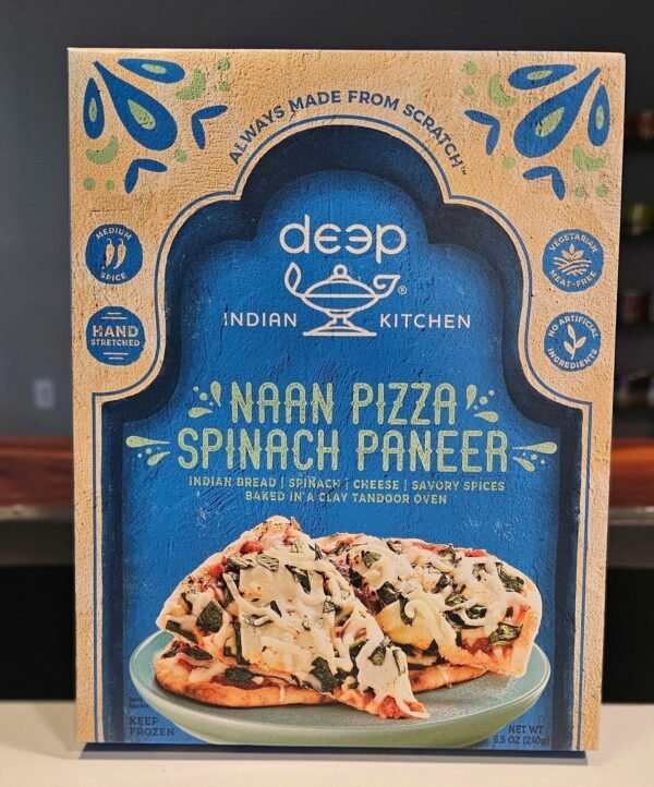 Deep Naan Pizza - Spinach Paneer (240g)