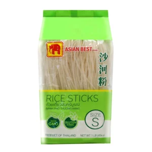 A1 Rice Stick Asian Best Small Rice Stick (1lb) – Premium Asian Rice Noodles – Desi ...