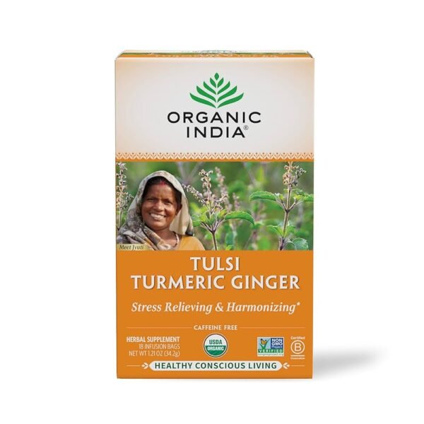 Tulsi Turmeric Ginger Tea - Organic India